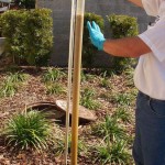 measure solids depth in GI